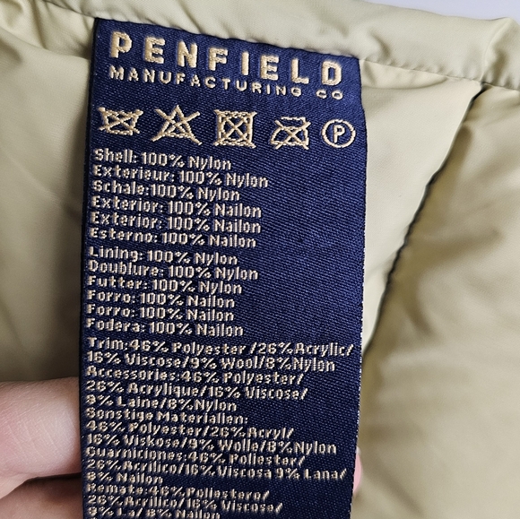 Penfield x Madewell Rockford Black Down Jacket Women Puffy Jacket Short  S - Picture 11 of 13